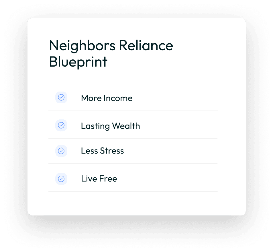 Neighbors Reliance Blueprint