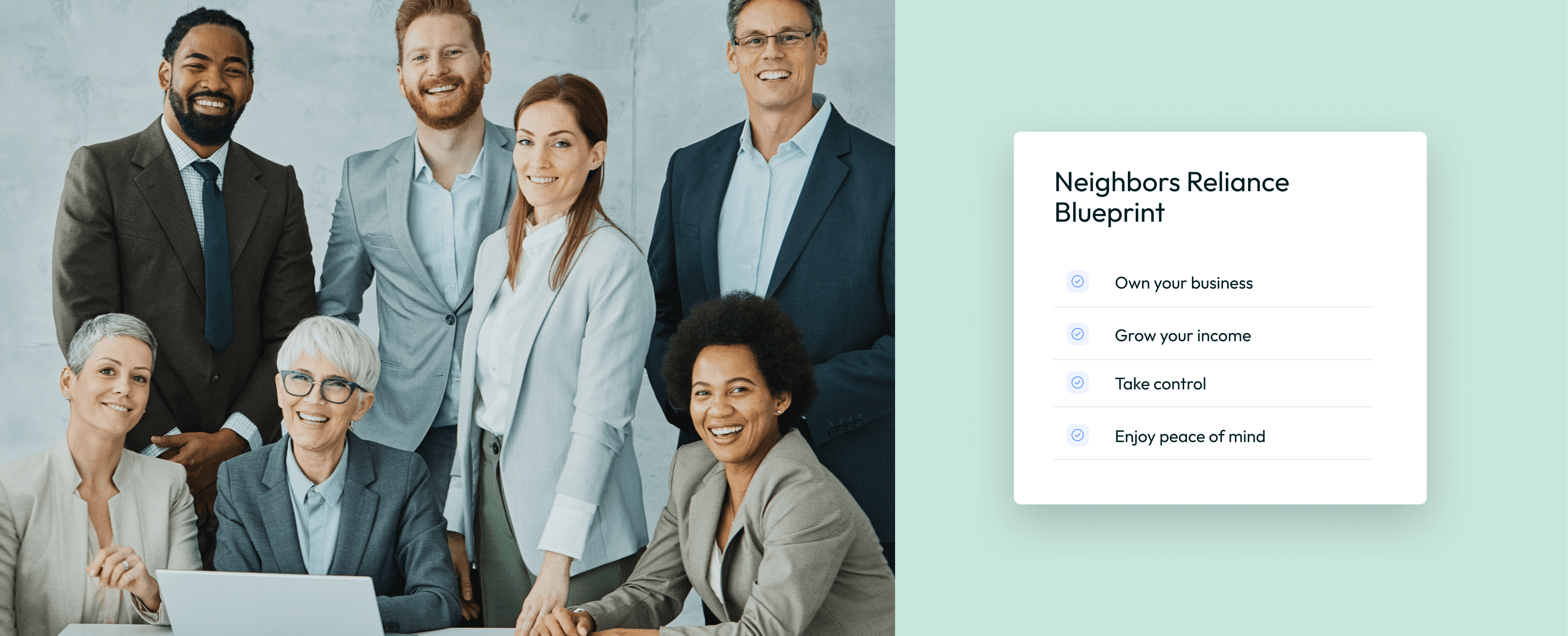 The Transformation — Neighbors Reliance Blueprint